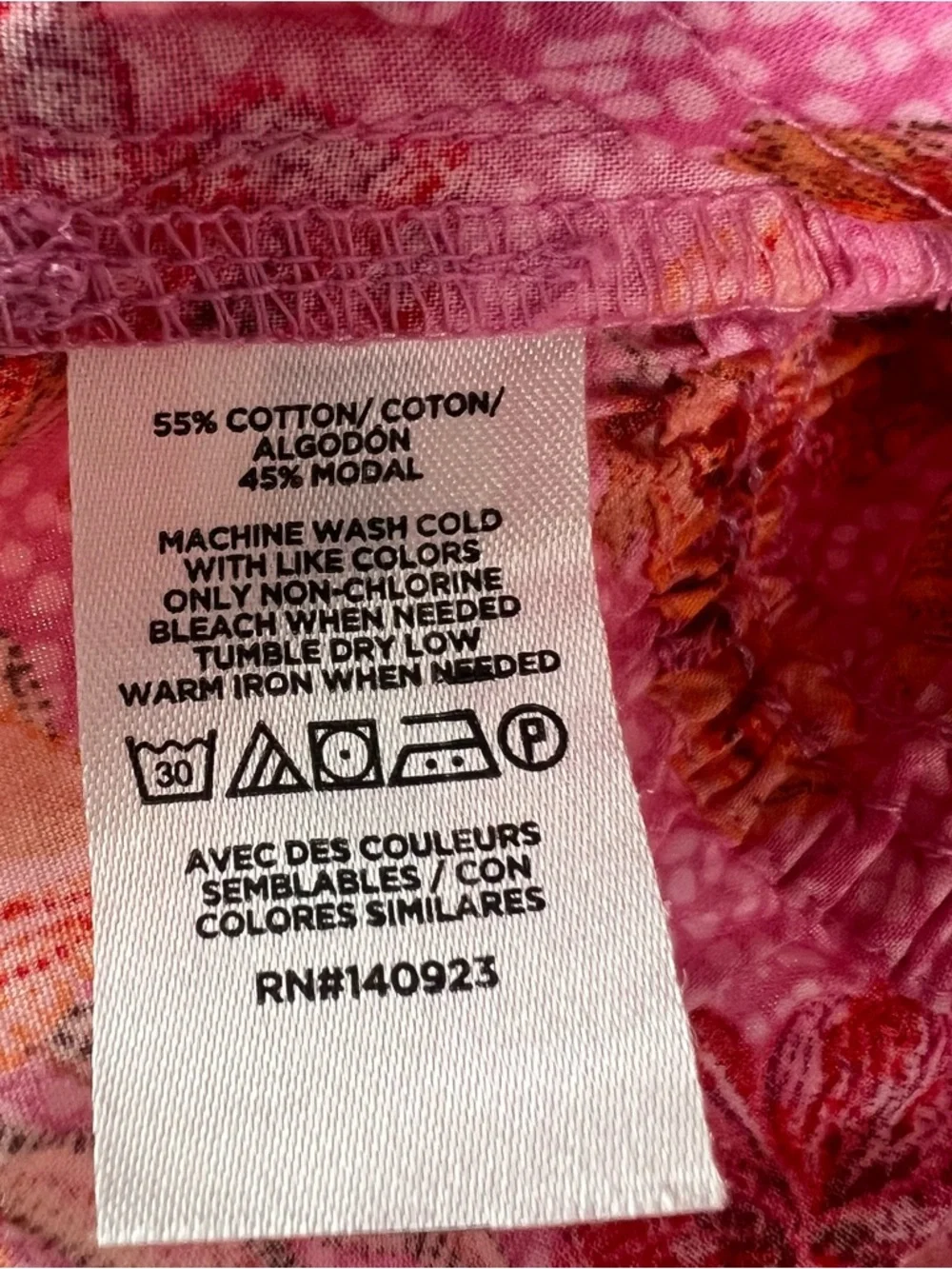NWT LOFT Lily Gathered Waist Floral Puff Sleeve V-Neck Blouse Pink 2024 Size SP